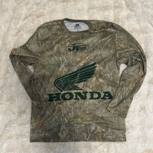 Honda Camouflage Long Sleeve Shirt